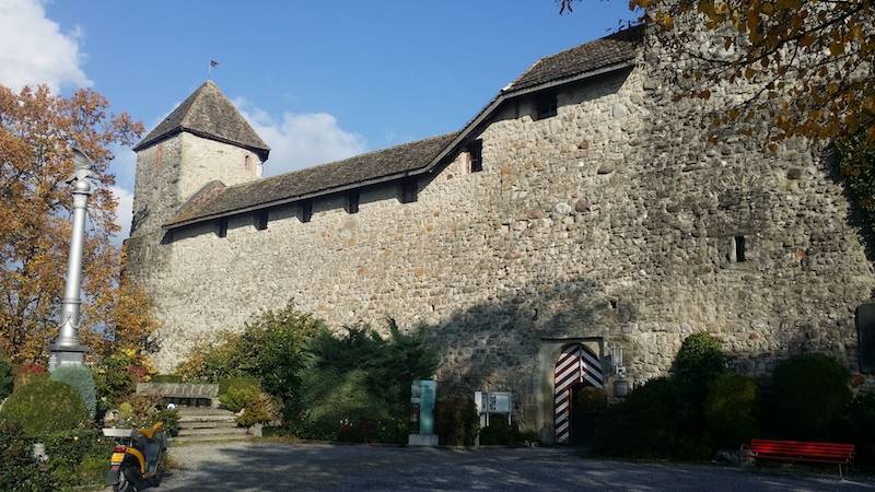 View of the Rapperswil Castle