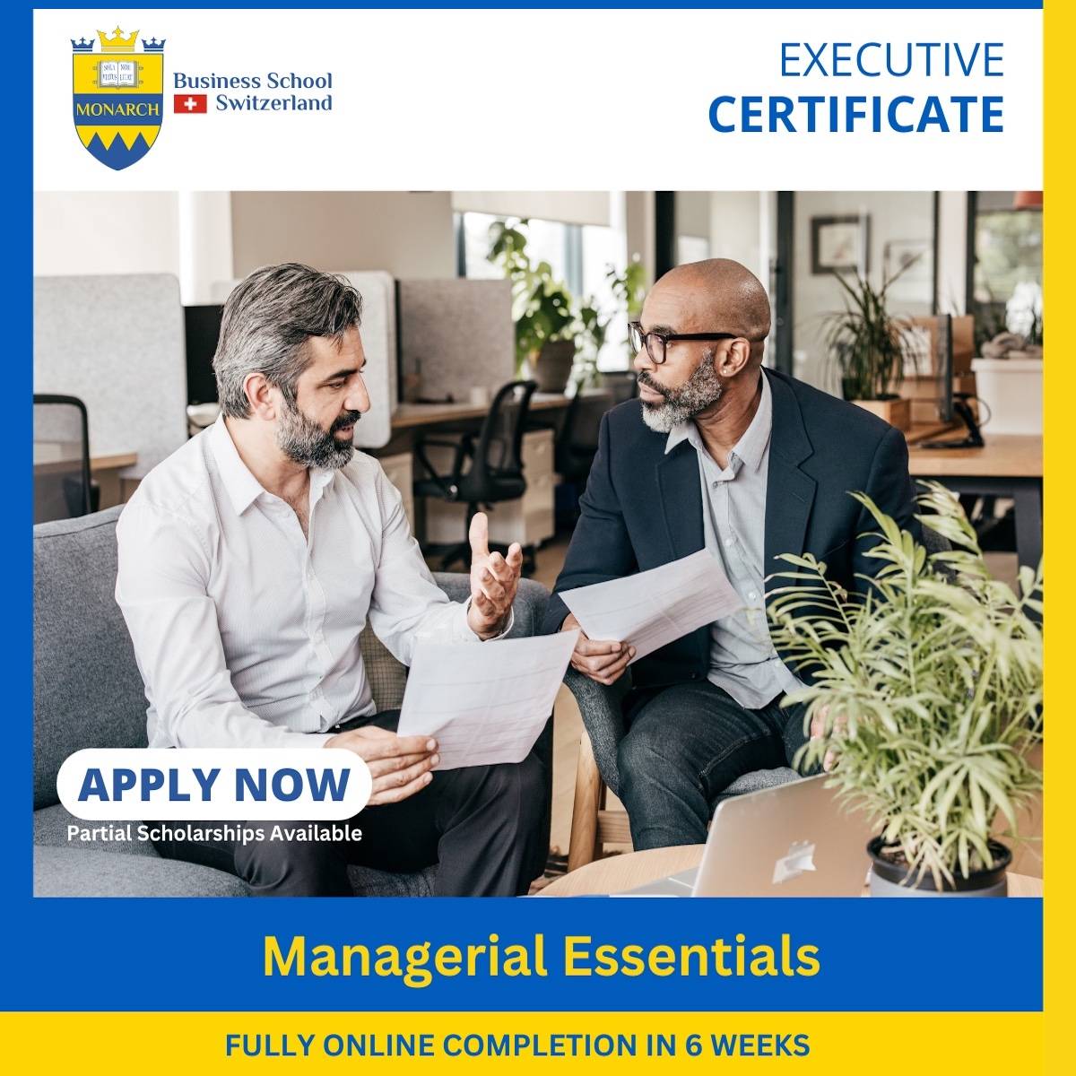 Executive Certificates Monarch Business School Switzerland Executive Certificates Monarch Business School Switzerland