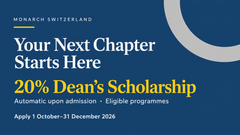 Your Next Chapter Starts Here: Automatically Receive the 20% Dean’s Scholarship